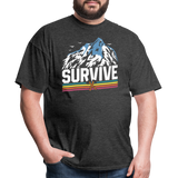 Survive - Tshirt - heather black