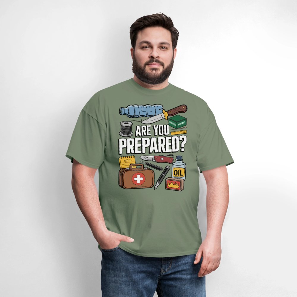 Are You Prepared - Tshirt - military green