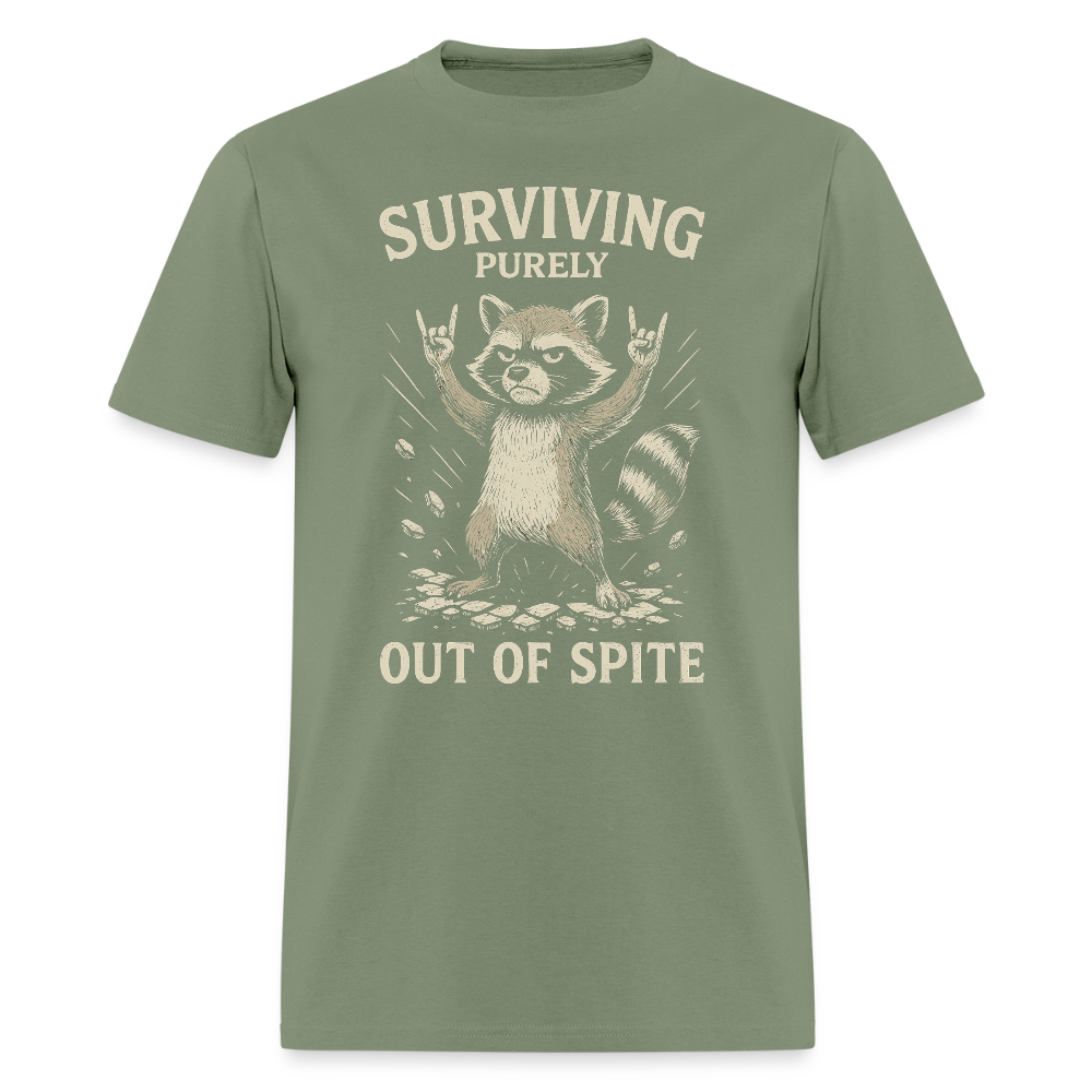 Surviving Out Of Spite - Tshirt - military green