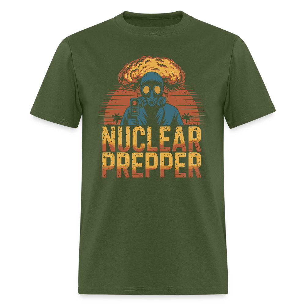 Nuclear Prepper - Tshirt - military green
