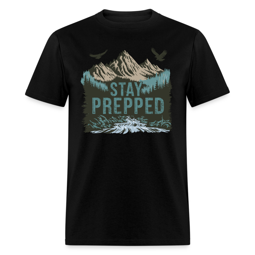 Stay Prepped - Tshirt - black
