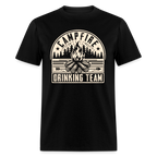 Campfire Drinking Team - Tshirt - black