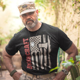 American Flag Bushcraft - Tshirt