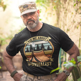 Ask Me About Survivalism - Tshirt