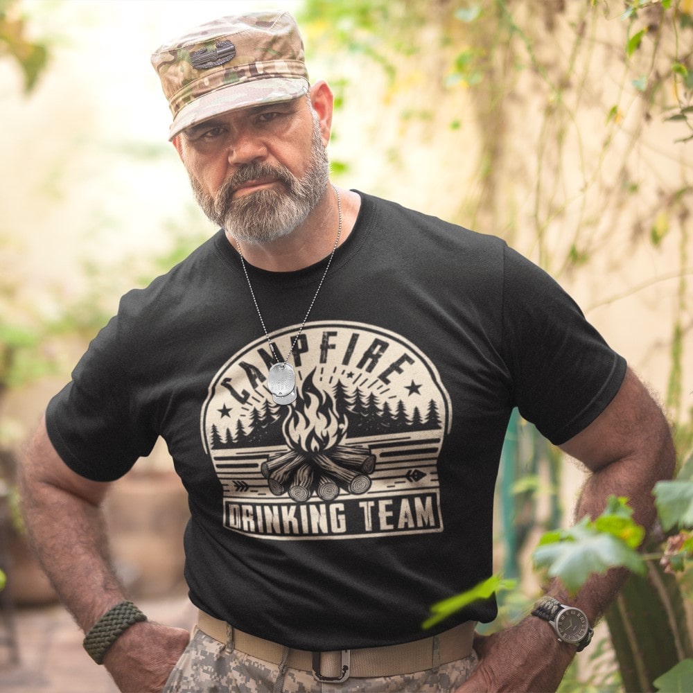 Campfire Drinking Team - Tshirt
