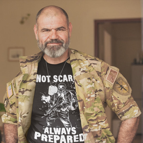 Not Scared Prepared Prepper - Tshirt