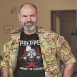 Prepper Born To Survive - Tshirt