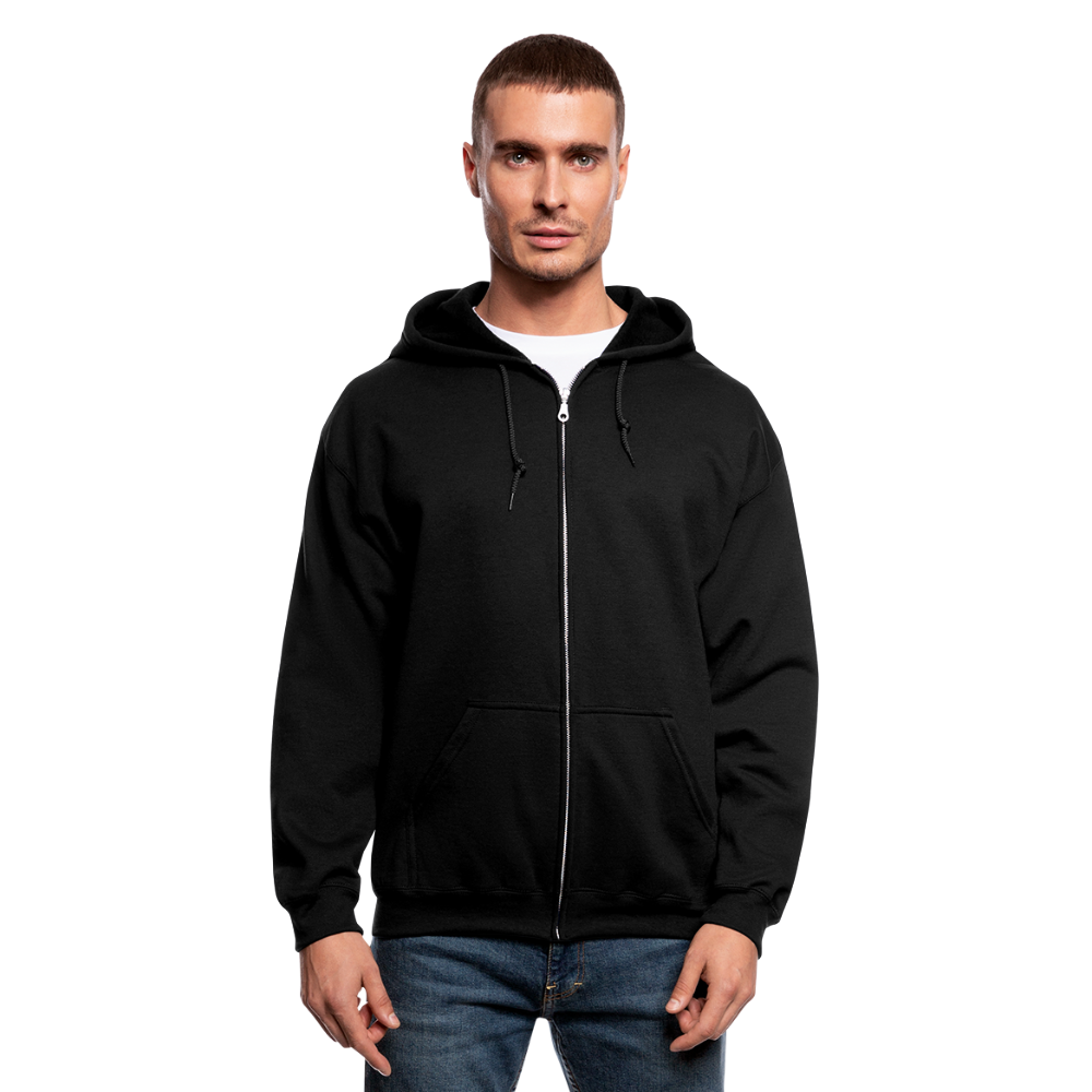 SHTF Prepared - Men's Zip Hoodie - black