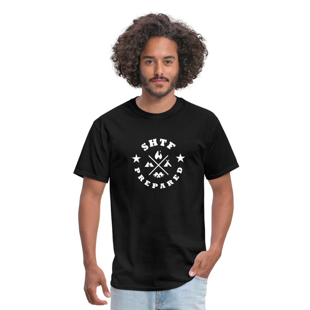 SHTF Prepared - T-Shirt - black