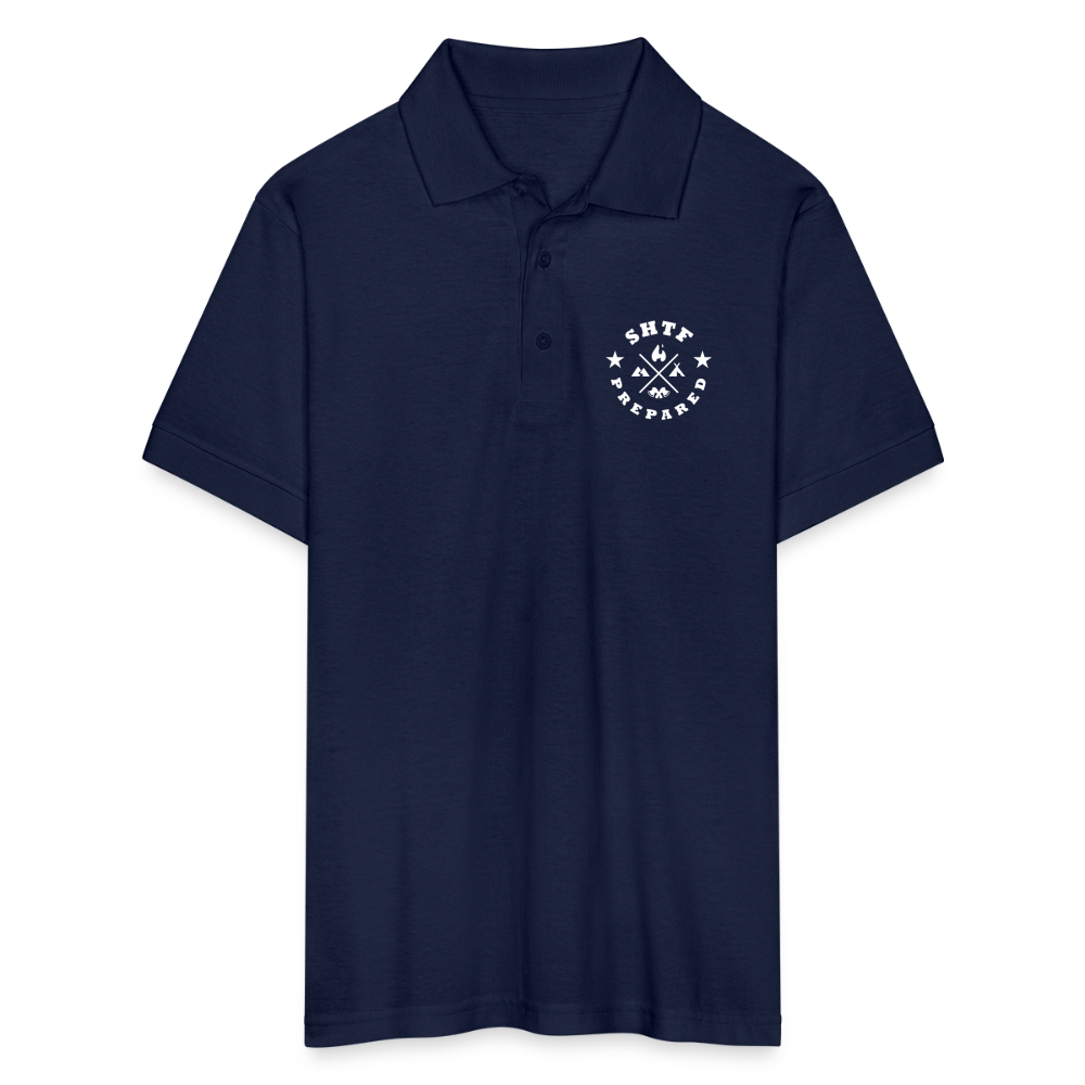 SHTF Prepared - Polo Shirt - navy