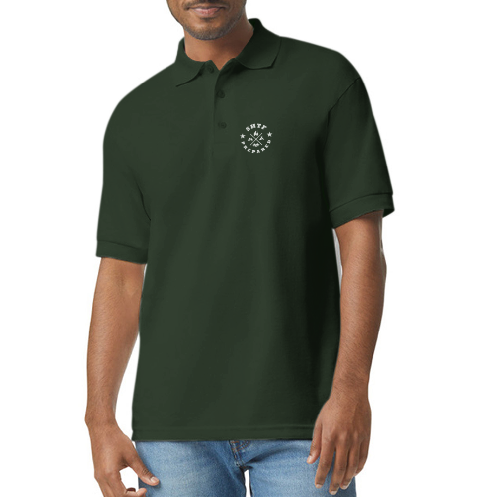 SHTF Prepared - Polo Shirt - forest green