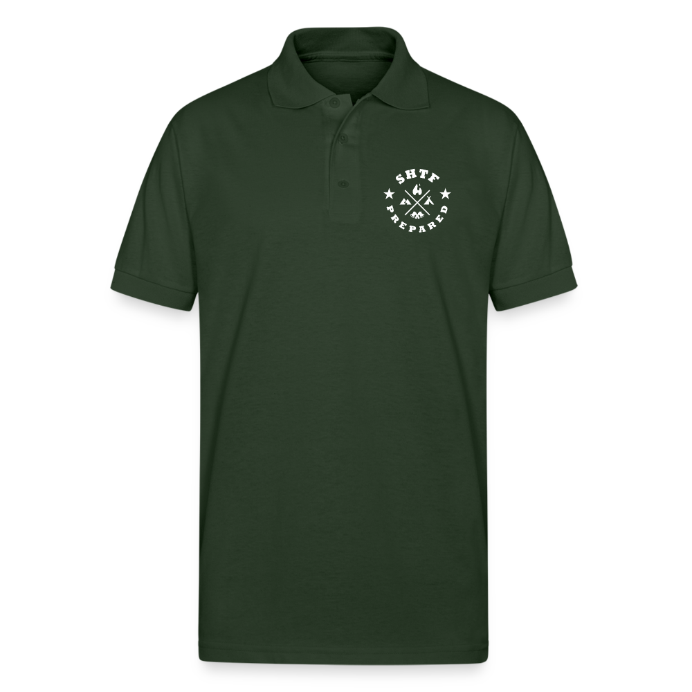 SHTF Prepared - Polo Shirt - forest green