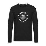 SHTF Prepared -  Long Sleeve T-Shirt - black