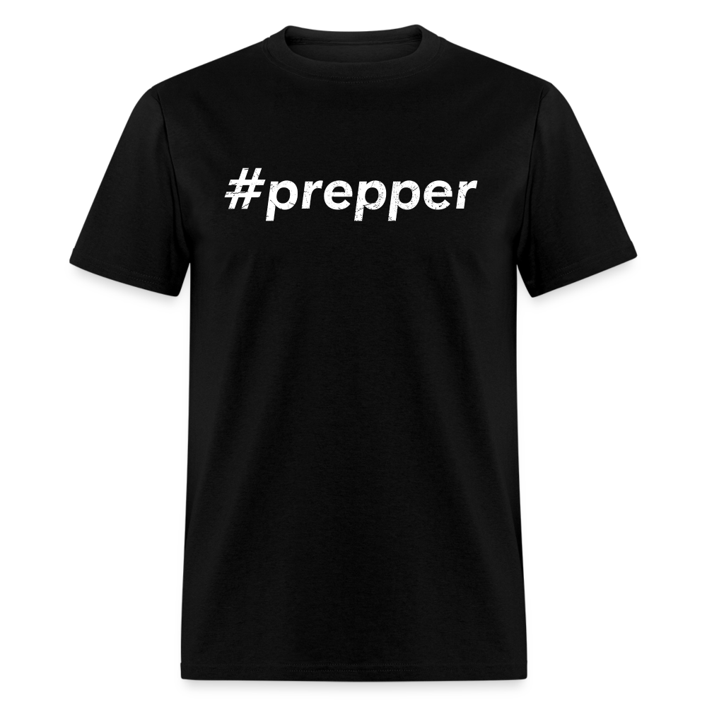 #prepper - T-Shirt - black