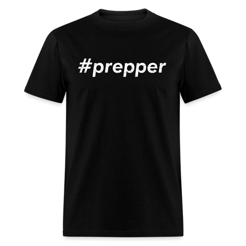 #prepper - T-Shirt - black