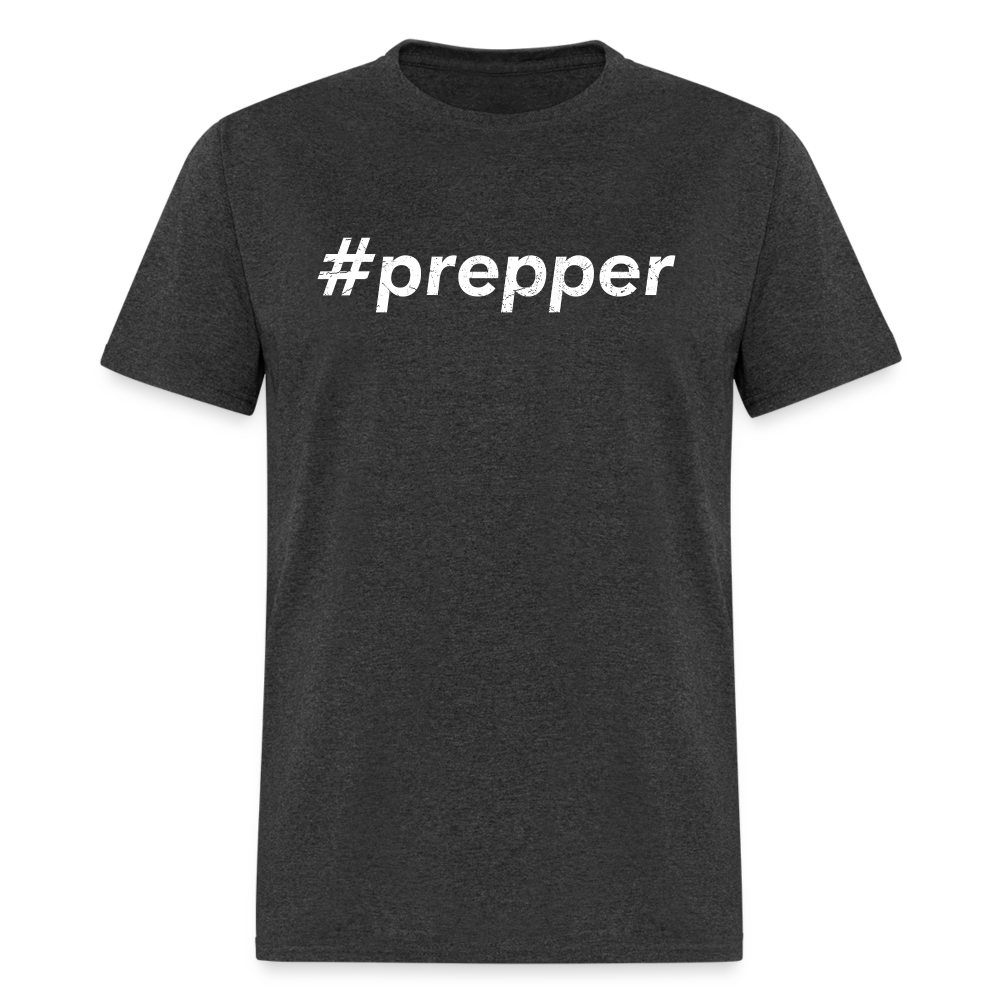 #prepper - T-Shirt - heather black