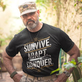 Survive Adapt Conquer - Tshirt