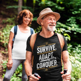 Survive Adapt Conquer - Tshirt