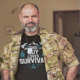 This Guy Loves Survival - Tshirt