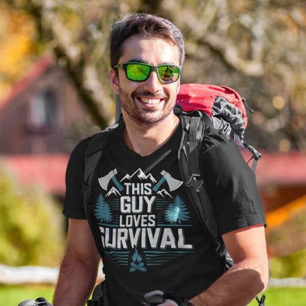 This Guy Loves Survival - Tshirt